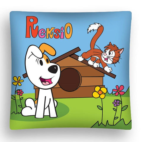 Multicolor Pillowcase with Reksio | POSZE-LIC-3D-REKSIO-01