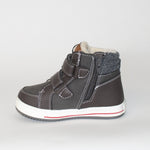 AC Boys' Brown Insulated Sneakers | 900/21-DBR