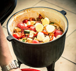 8 Liters Enameled Cast Iron Pot - Kociołek Emaliowany | 4077-8LEm