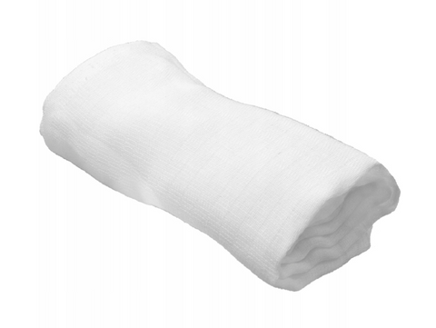 100% Cotton Classic White Baby Swaddle - Pielucha 110g/m2 | CH-048