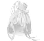 First Communion Zirconia Drawstring Purse | Kom01