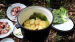 10 Liters Enameled Cast Iron Pot - Kociołek Emaliowany | 4071-10LEm