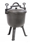 15 Liters Enameled Cast Iron Pot - Kociołek Emaliowany | MH-15LEm