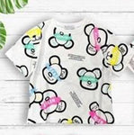 Girls' T-shirt with Bear Pattern | 13BD891