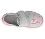 Befado Light Gray School Slippers | 560X151