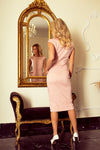 Powder Pink Midi Dress | 144-6