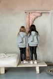 VOGA Girls' Black Eco Leather Leggings | V-23