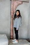 VOGA Girls' Black Eco Leather Leggings | V-23