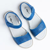Wojtyłko Big Girls' Blue Open-toe Sandals | 5S40221-B