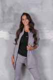 Gray Zip Up Sweatshirt | BPC-06