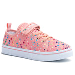 Pink Sneakers with Star Pattern | 5TE22109-P