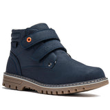 Wojtyłko Boys' Dark Blue Insulated Ankle Boots | 5Z23015-DB