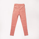Girl's Pink Waxed Pants | Q-012