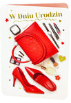 Women's Stylish Birthday Card | GM-776