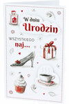 Women's Elegant Birthday Card | PS-1
