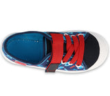 Befado Dark Blue Sneakers with Multicolor Pattern | 251X173