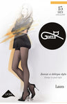 Gatta Classic Nero Black 15 Denier Tights | LAURA-BL