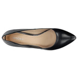 Wojas Black Leather High Heels | 927651