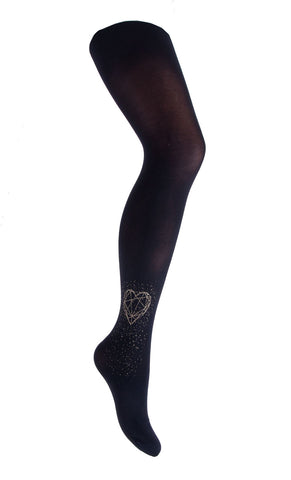 Black 40 Denier Tights | RA-87