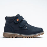 Wojtyłko Boys' Dark Blue Insulated Ankle Boots | 5Z23015-DB