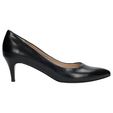 Wojas Black Leather High Heels | 927651