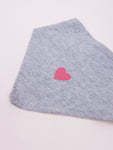 Scarf with Heart Print - Apaszka | CAP-050-G