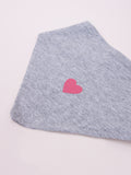 Scarf with Heart Print - Apaszka | CAP-050-G