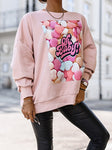 Sweatshirt with Colorful Print | FL-15