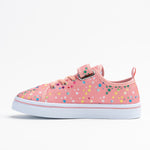 Pink Sneakers with Star Pattern | 5TE22109-P