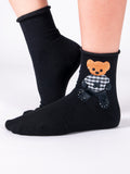 YO! Women's Socks with Sparkling Details | SKA-0095K