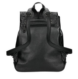 Wojas Black Leather Backpack | 8007351