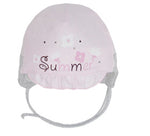 Summer Cotton Hat with Visor and Chin Strap | 44/267