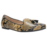 Wojas Snake Embossed Leather Ballet Flats | 4500158