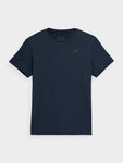 4F Men's Navy Blue T-shirt with Logo | TSM259-DB