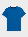 4F Men's Cobalt Blue Training T-shirt with Logo | TSM259-B