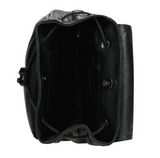 Wojas Black Leather Backpack | 8007351