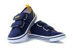 Dark Blue Sneakers with Star Patch | 5TE22107-DB