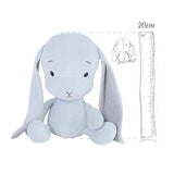 Effiki Blue Bunny with Gray Ears - Small | 013-011