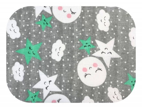 Night Sky Pattern Cotton Baby Swaddle - Pielucha | SSN-025