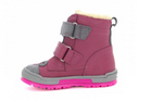 Bartek Girls' Pink Leather Insulated Snow Boots | 61041-WLAD