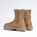 Wojtyłko Girls' Beige Insulated Ankle Boots | 5Z23013I