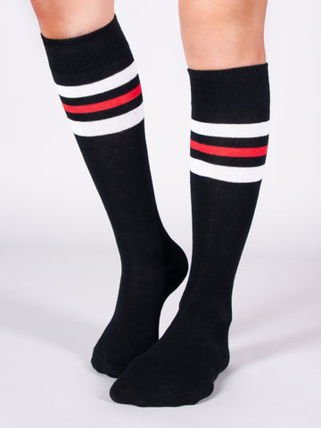 YO! Girls' Multicolor Knee Socks | SKA-0048G-AA