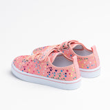 Pink Sneakers with Star Pattern | 5TE22109-P