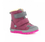 Bartek Girls' Pink Leather Insulated Snow Boots | 61041-WLAD