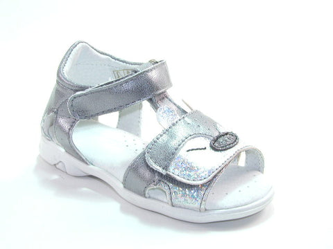 Kornecki Girls' Graphite Open-toe Sandals | 6559