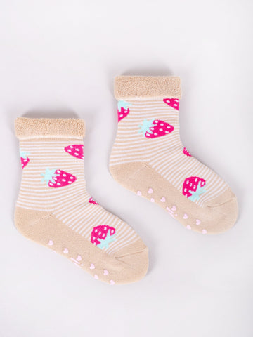 YO! Baby / Toddler Girls' NON-SKID Socks | SKF-0005G-AA