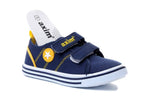 Dark Blue Sneakers with Star Patch | 5TE22107-DB