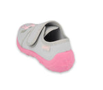 Befado Light Gray School Slippers | 560X151