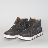 AC Boys' Brown Insulated Sneakers | 900/21-DBR
