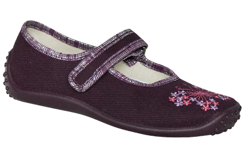 Purple School Slippers | MARYSIA-PU